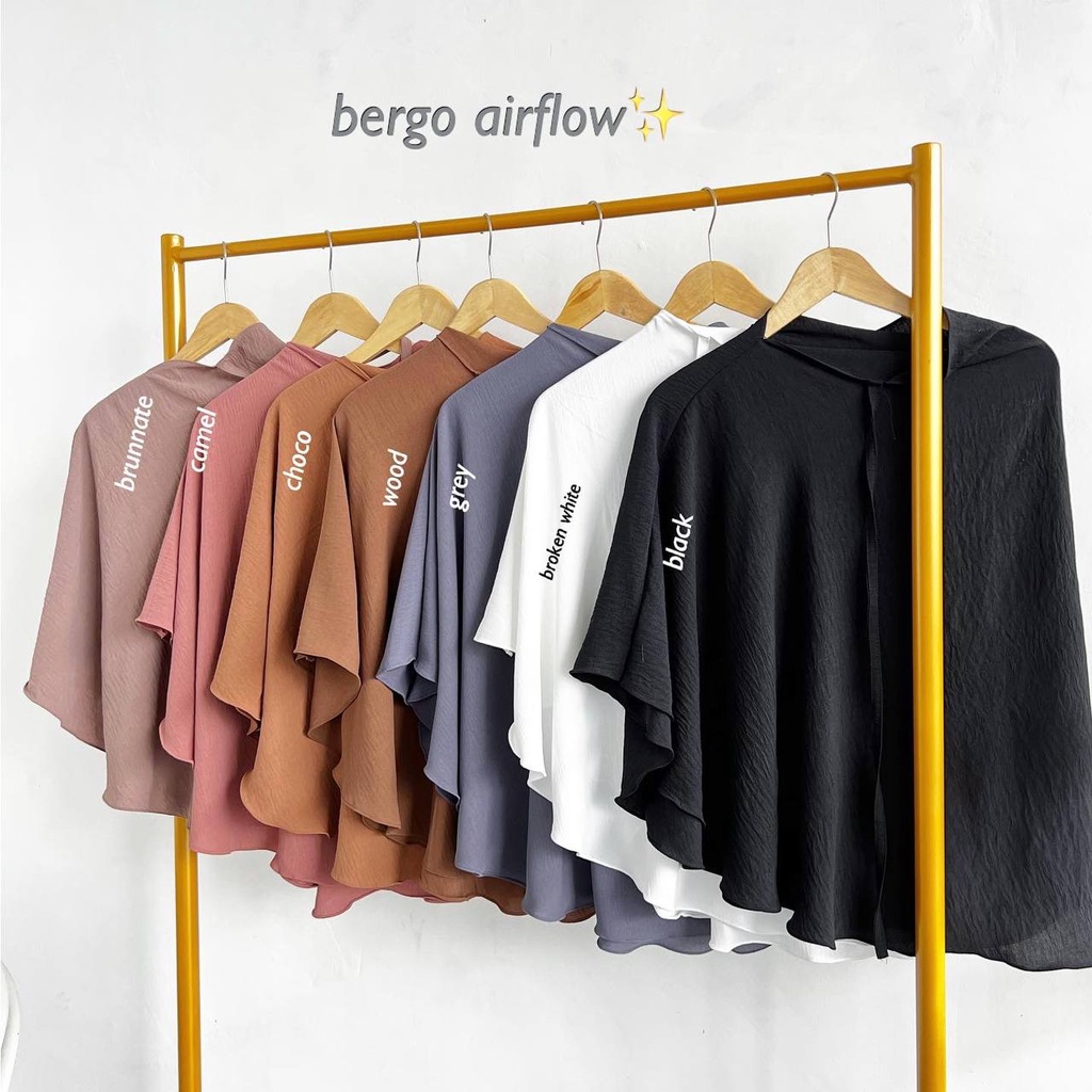 HIJAB BERGO AIRFLOW