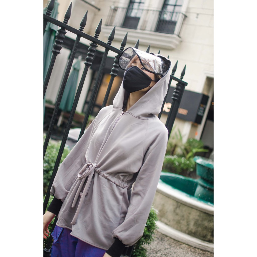 TERMURAH SET JAKET DAN FACESHIELD BISA DILEPAS