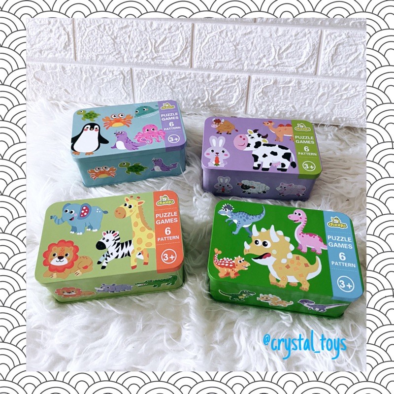 Duo puzzle cut 6 pcs