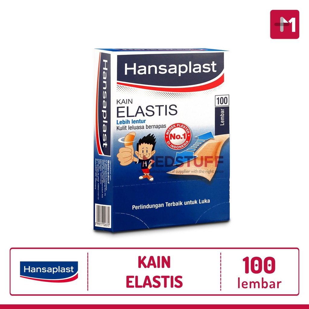 Hansaplast Kain Elastis Plester Luka isi 100pcs