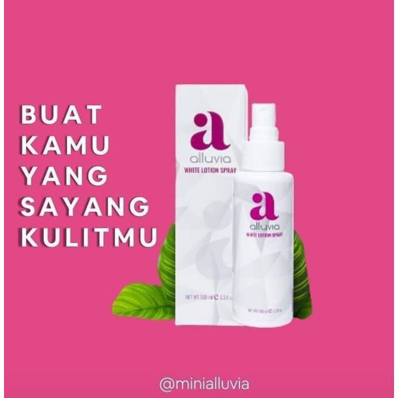 white lotion alluvia