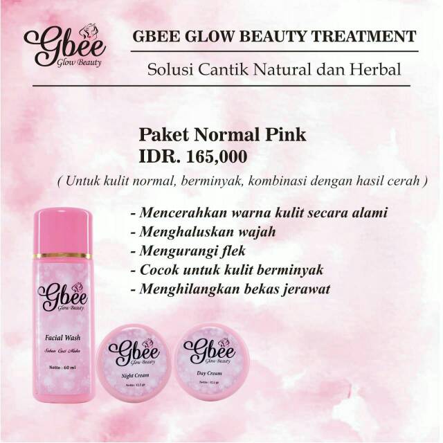 Paket normal pink
