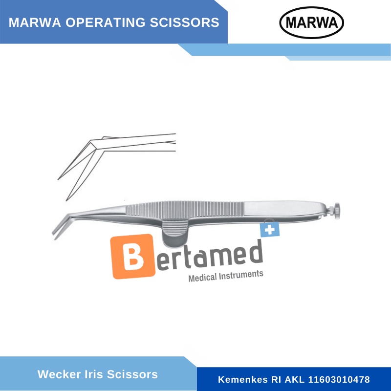 Wecker Iris Scissor / Gunting Iris Wecker
