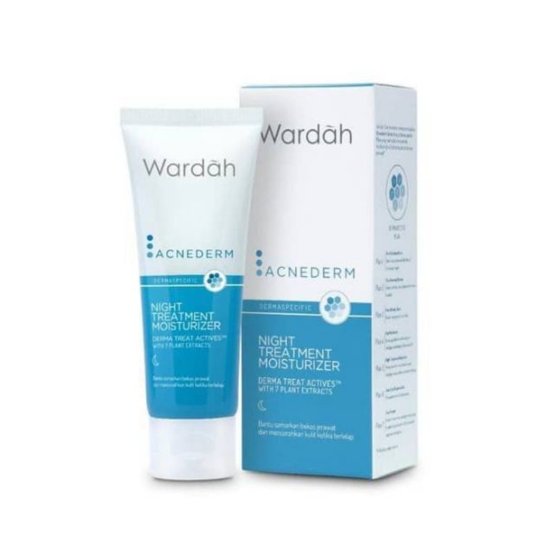 WARDAH ACNEDERM NIGHT MOISTURIZER 40GR
