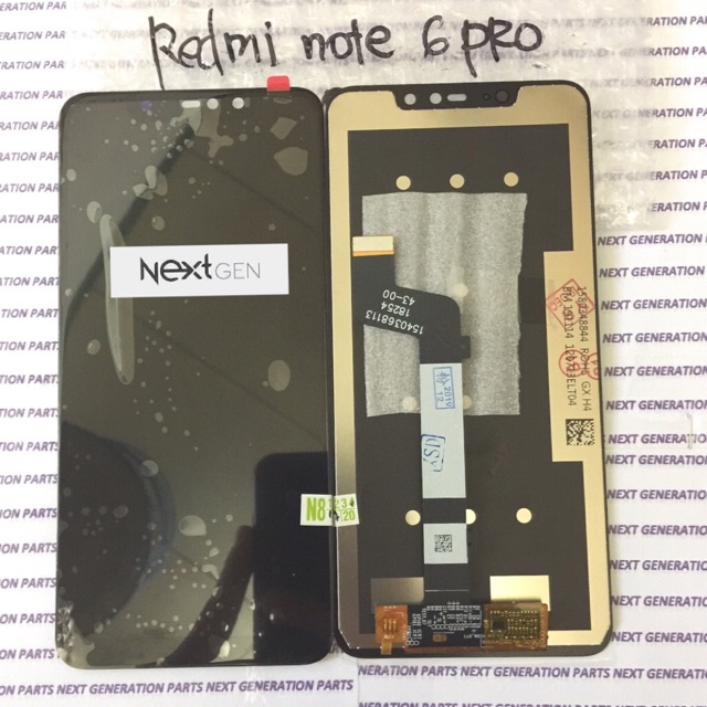 LCD TOUCHSCREEN XIAOMI REDMI NOTE 6 PRO ORIGINAL 1SET
