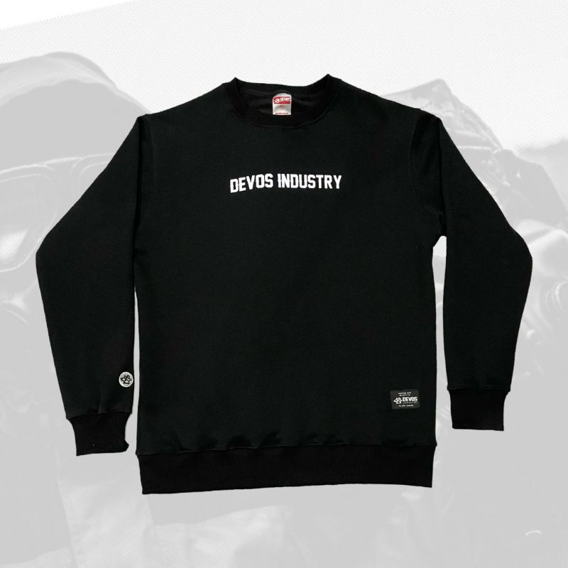 SWEATER/CREWNECK DEVOS INDUSTRY Black