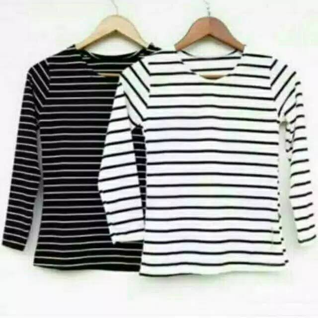 Kaos stripe L