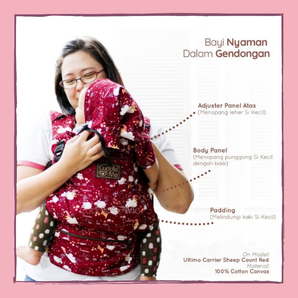 GENDONGAN ULTIMO CARRIER CUDDLE ME