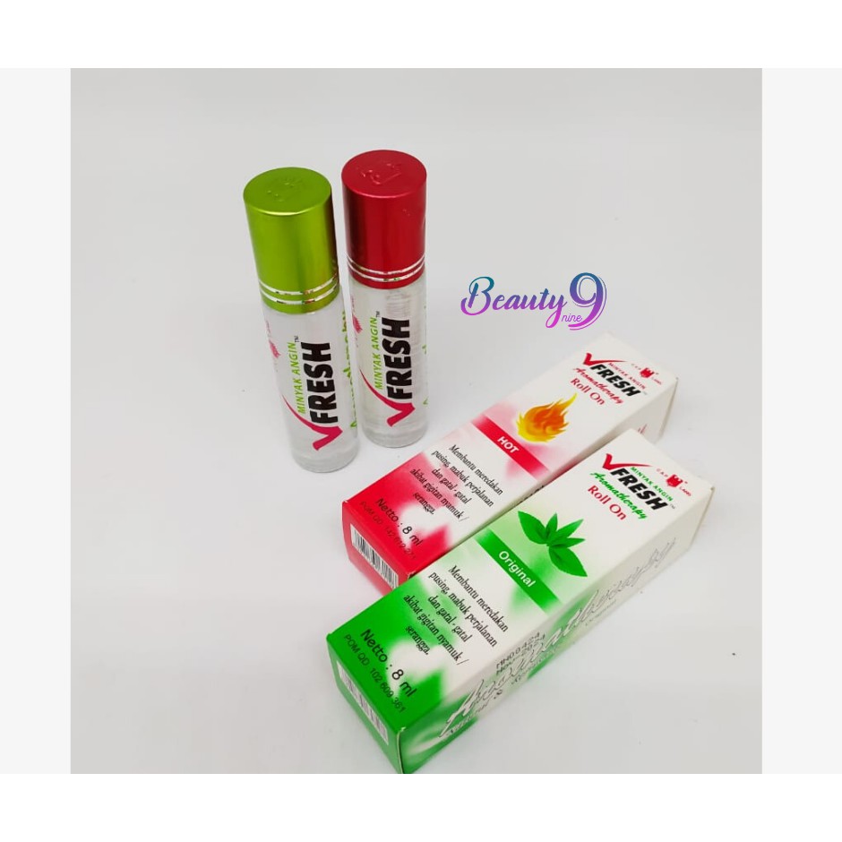 V FRESH AROMATHERAPY ROLL-ON 8ml