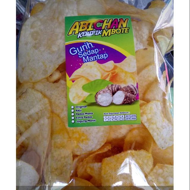 Abichan keripik mbothe
