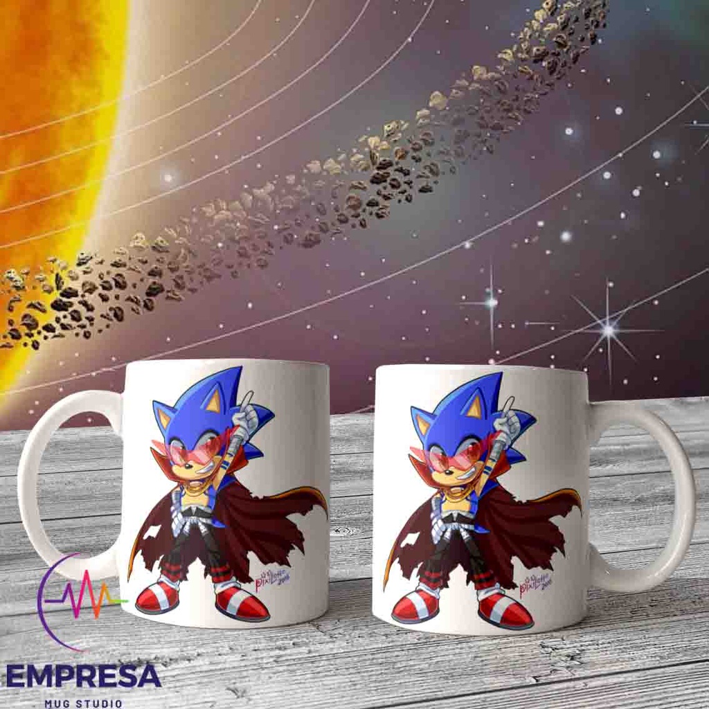 Coffee Mug Sonic Kamina Chibi