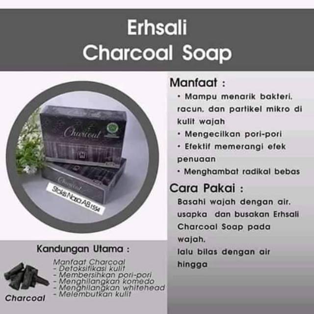 eRHSALI CHARCOAL SOAP
