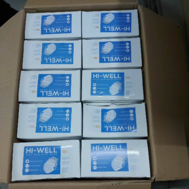 Hi-Well 3ply earloop mask