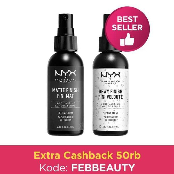 TERJAMIN AMAN NYX makeup setting spray