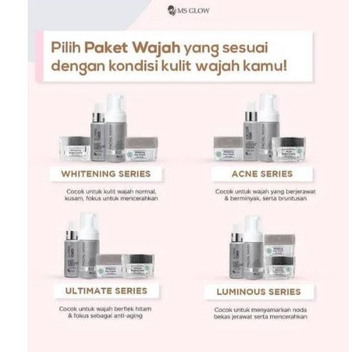 Msglow whitening series