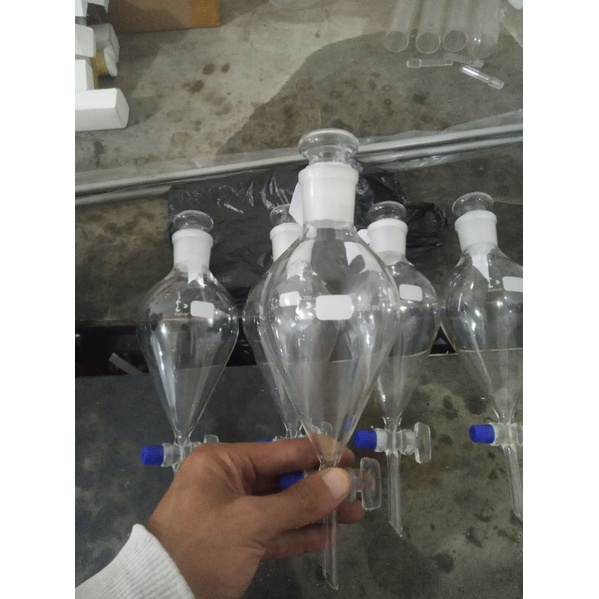 CORONG PISAH 250ML KRAN KACA