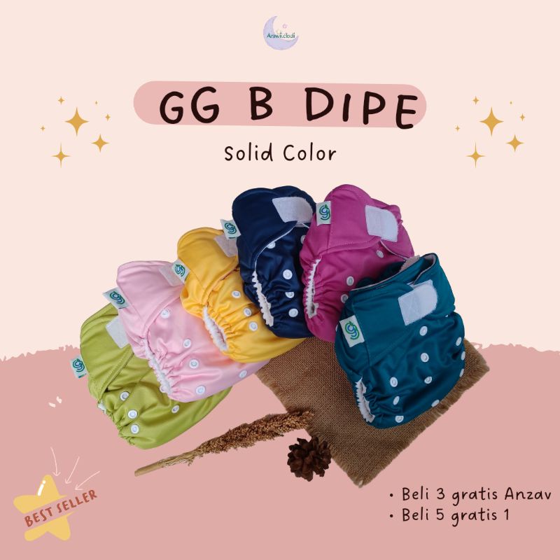 CLODI ALL SIZE - GG B DIPE Solid Color