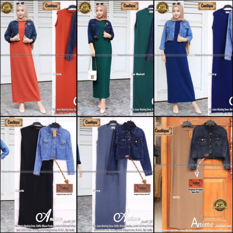 ANIME JACKET SET // MAXY KUTUNG + JACKET