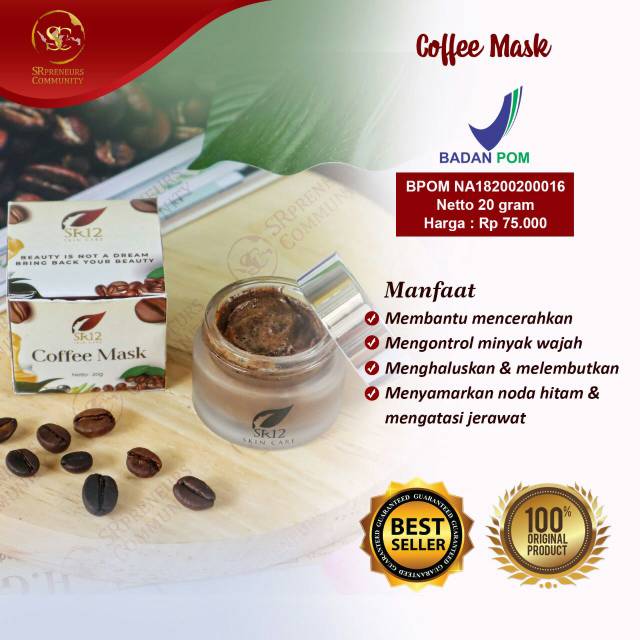 MASKER KOPI/COFFEE MASK