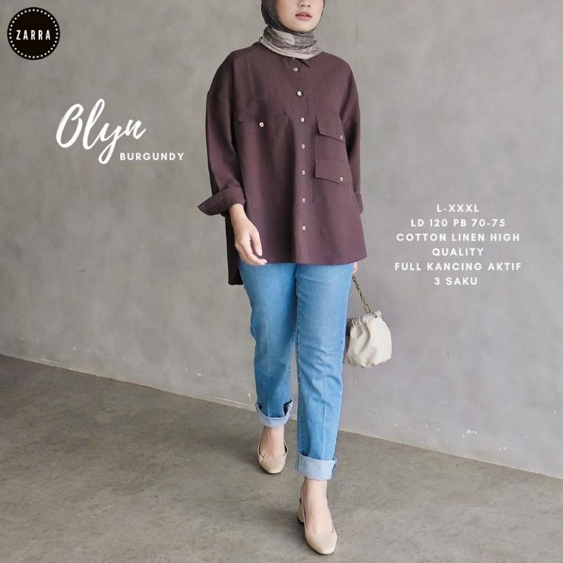 olyn blouse wanita