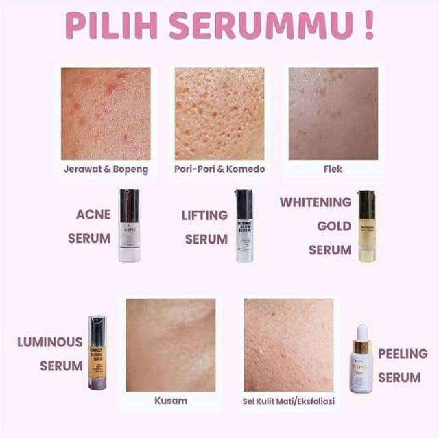 Serum lifting dan luminous ms glow