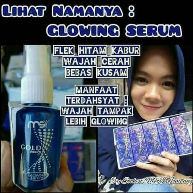Glowing serum