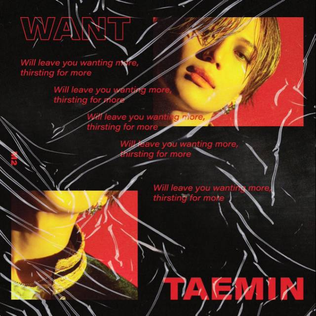 TAEMIN WANT, MORE VERSION + POSTER