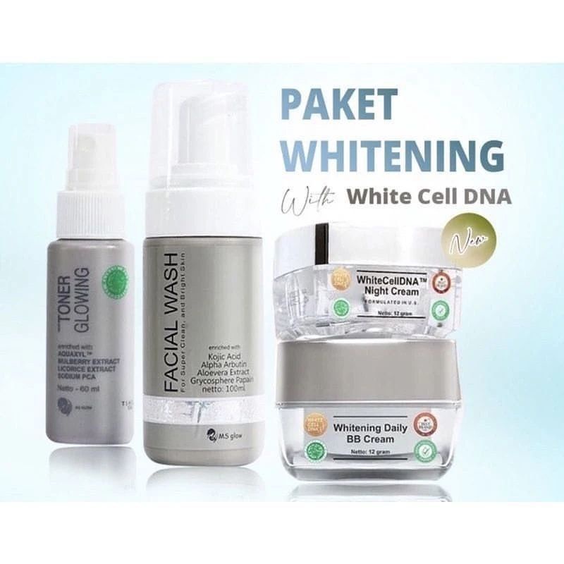 MS Glow Paket WhiteCellDNA - 4 Item
