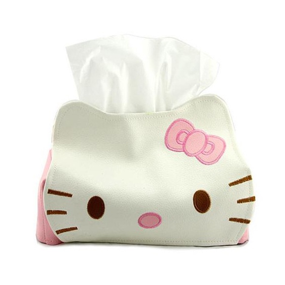 Tempat Tissue Motif Hello Kitty