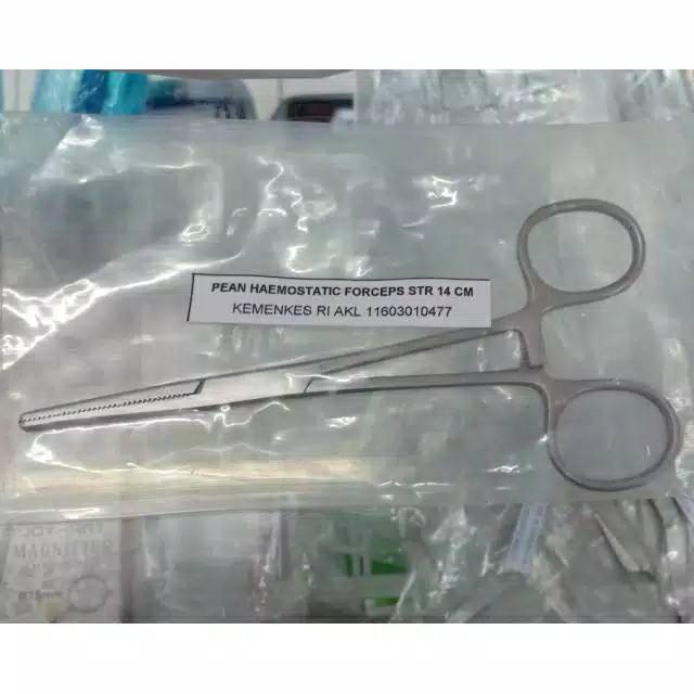 Pean Haemostatic Forceps STR 14 cm