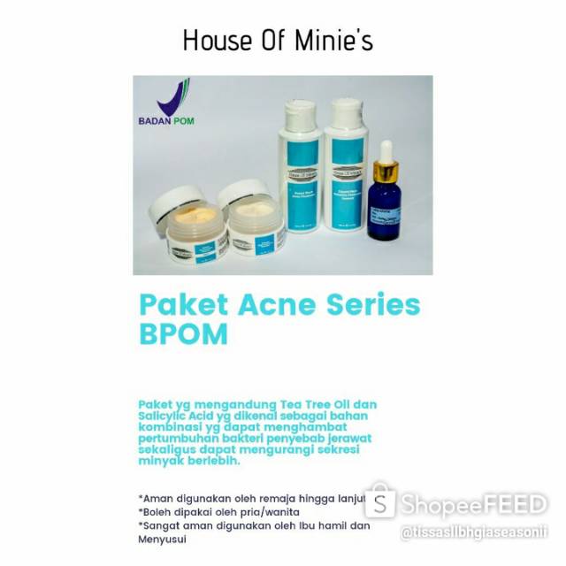 Paket acne series bpom