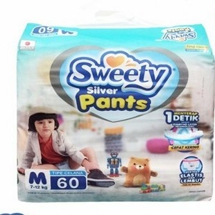 Sweety Silver Pants M60