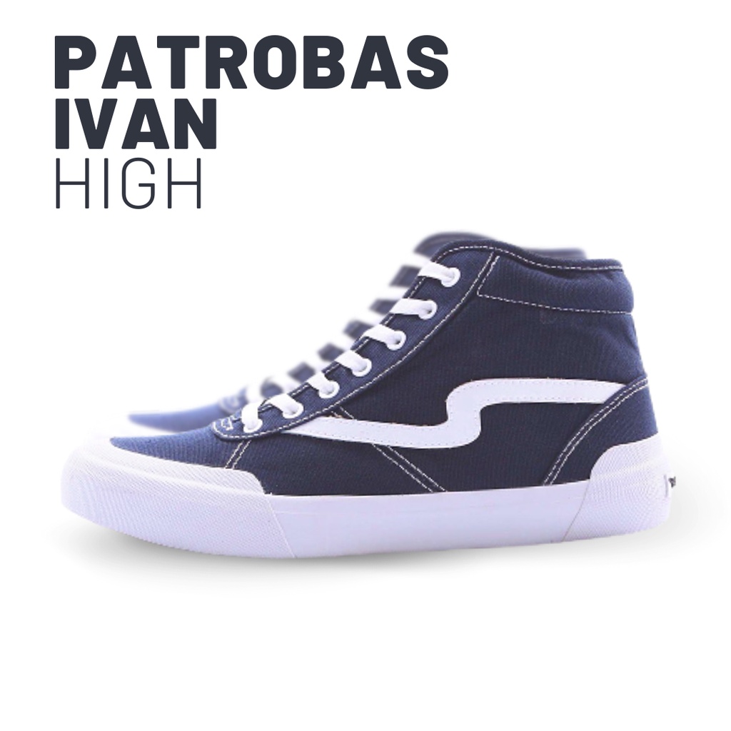 Sepatu Patrobas Ivan Navy _ High