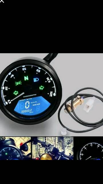 Speedometer Babon Spedometer Babon Bulat LED DIGITAL Plus Sensor Costom Universal