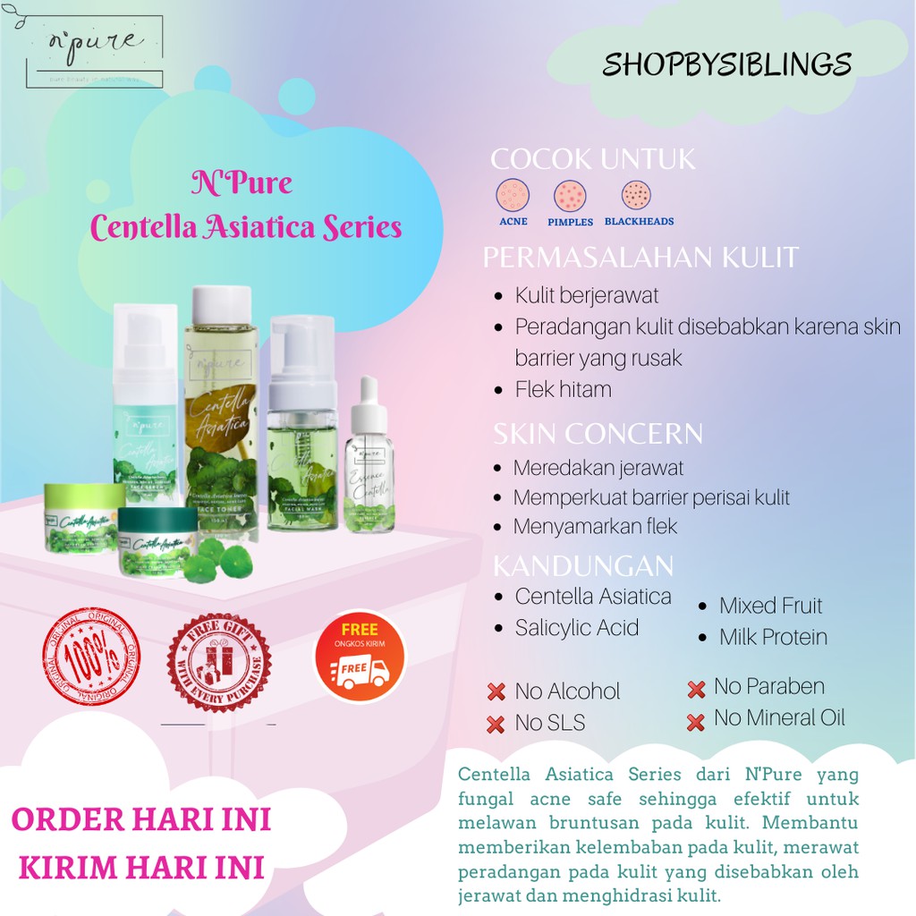 Npure Centella Asiatica Series