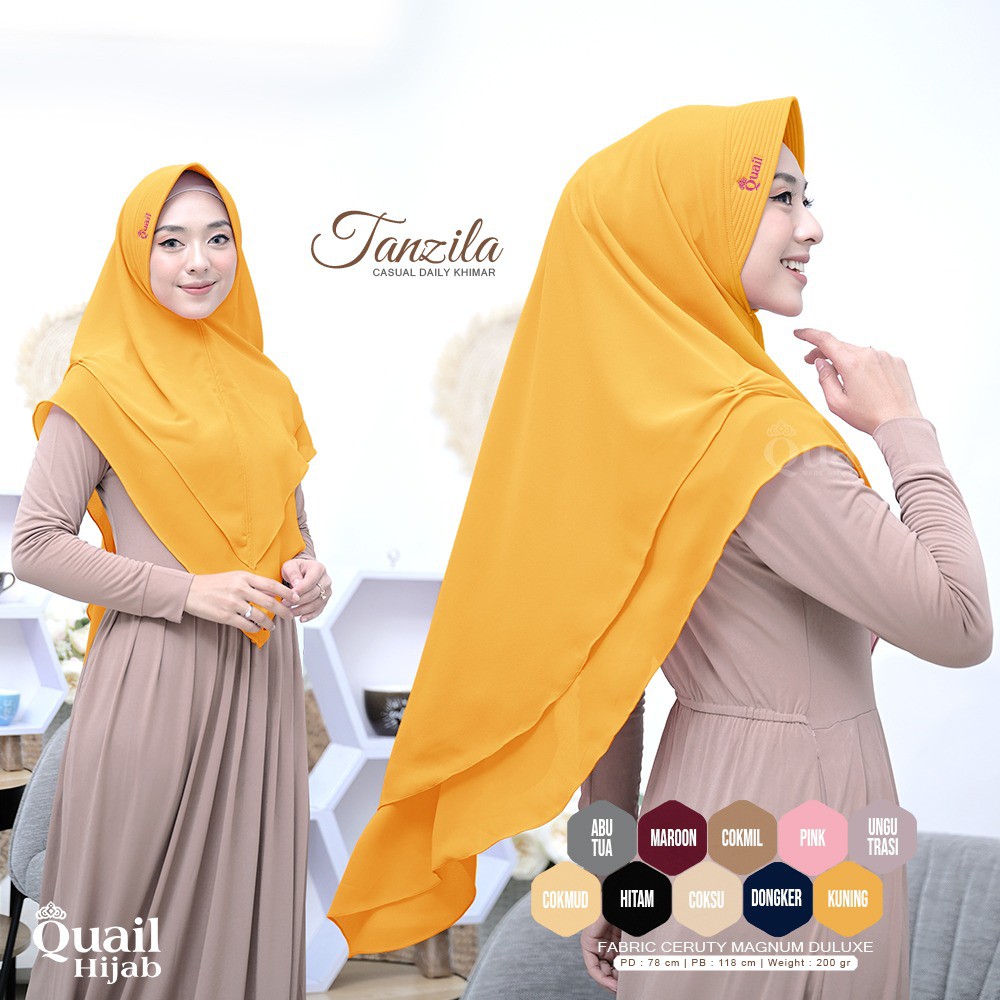 TANZILA Khimar by Quail