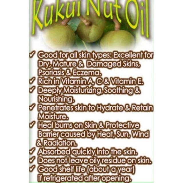 Kukui Nut Oil 50ml premium