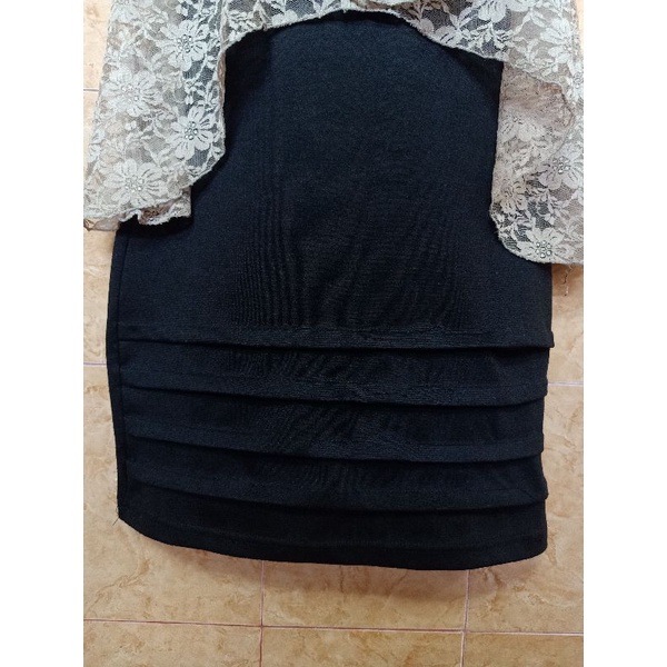 preloved dres brokat murah