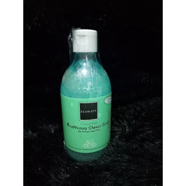 brightening shower scrub