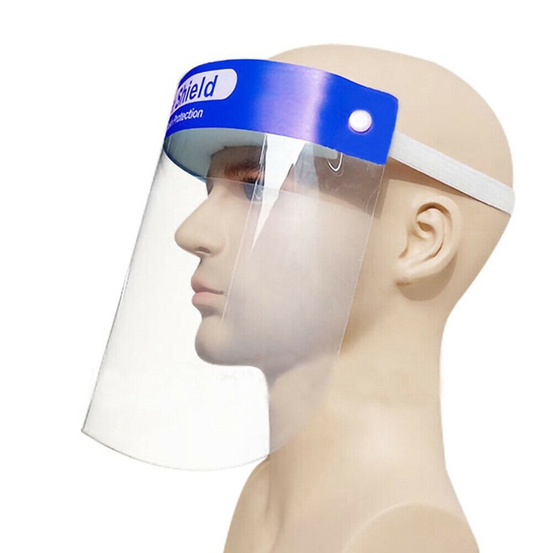 Reuseable face shield