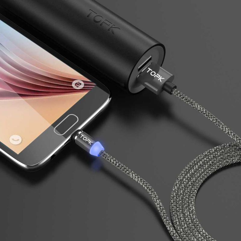 Kabel Charger Magnetic Micro USB