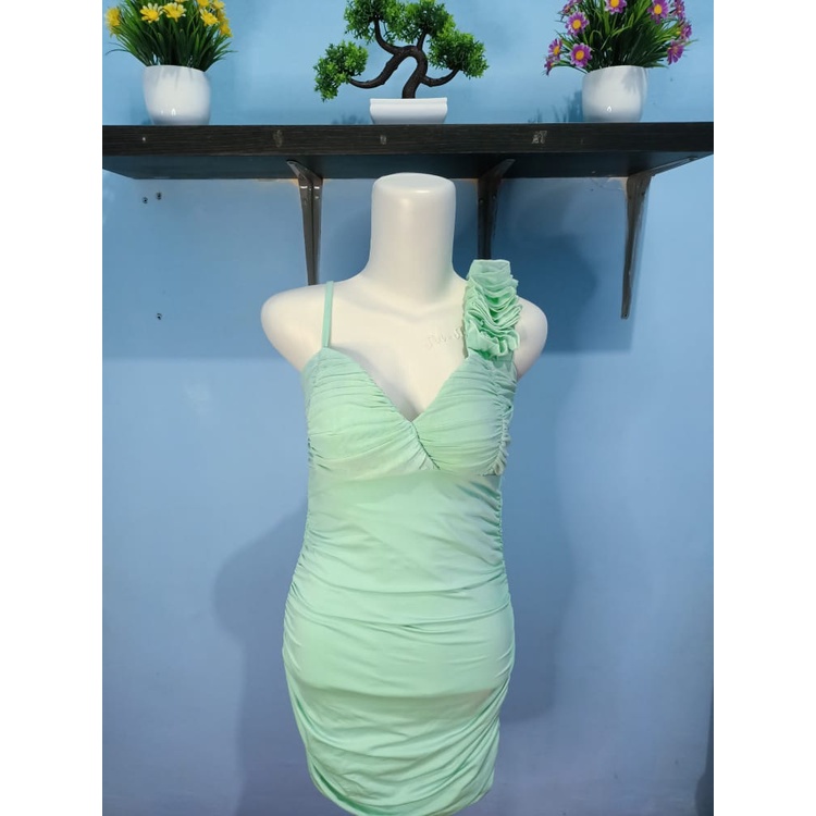 Mini Dress Green