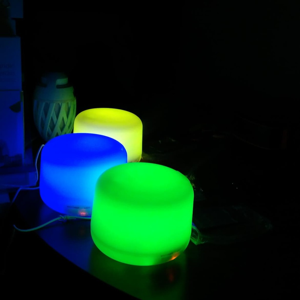 Humidifier Diffuser 4 in 1 Elektrik 7 collor LED