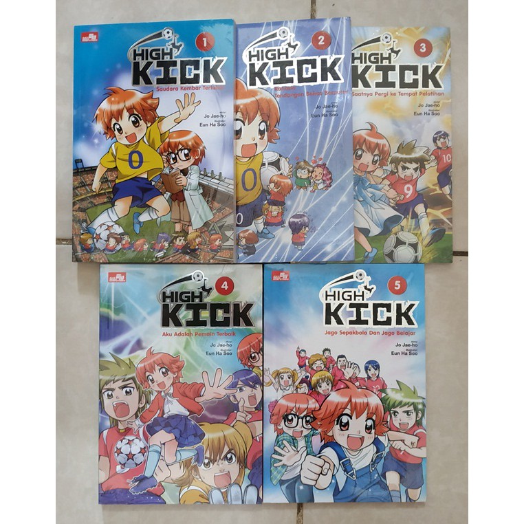 Educomic High Kick vol 1-5