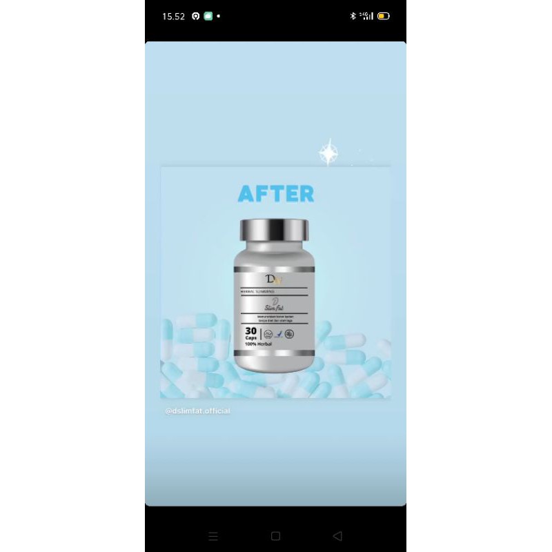 Dslimfat Pelangsing Herbal