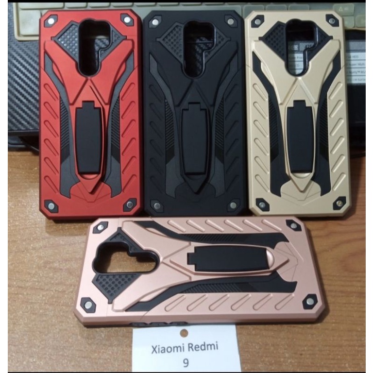 Phantom Series Stand Robot Case Xiaomi Redmi 9