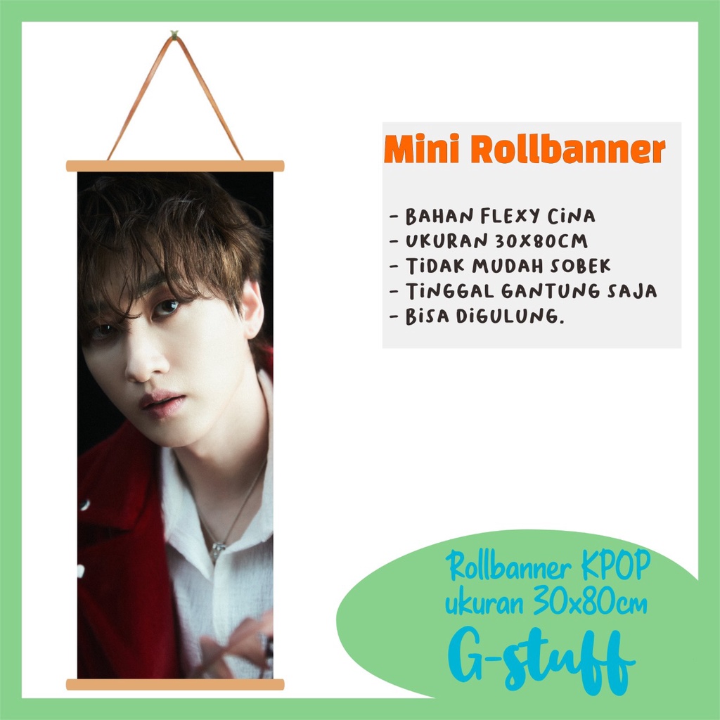 Mini Roll Banner Eunhyuk Super Junior