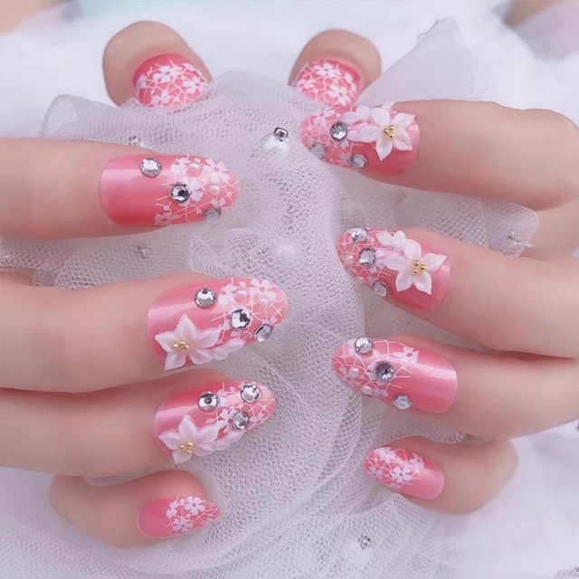 Kuku Palsu Sakura Pink