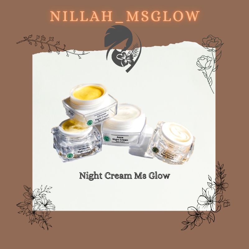 Night Cream MS GLOW