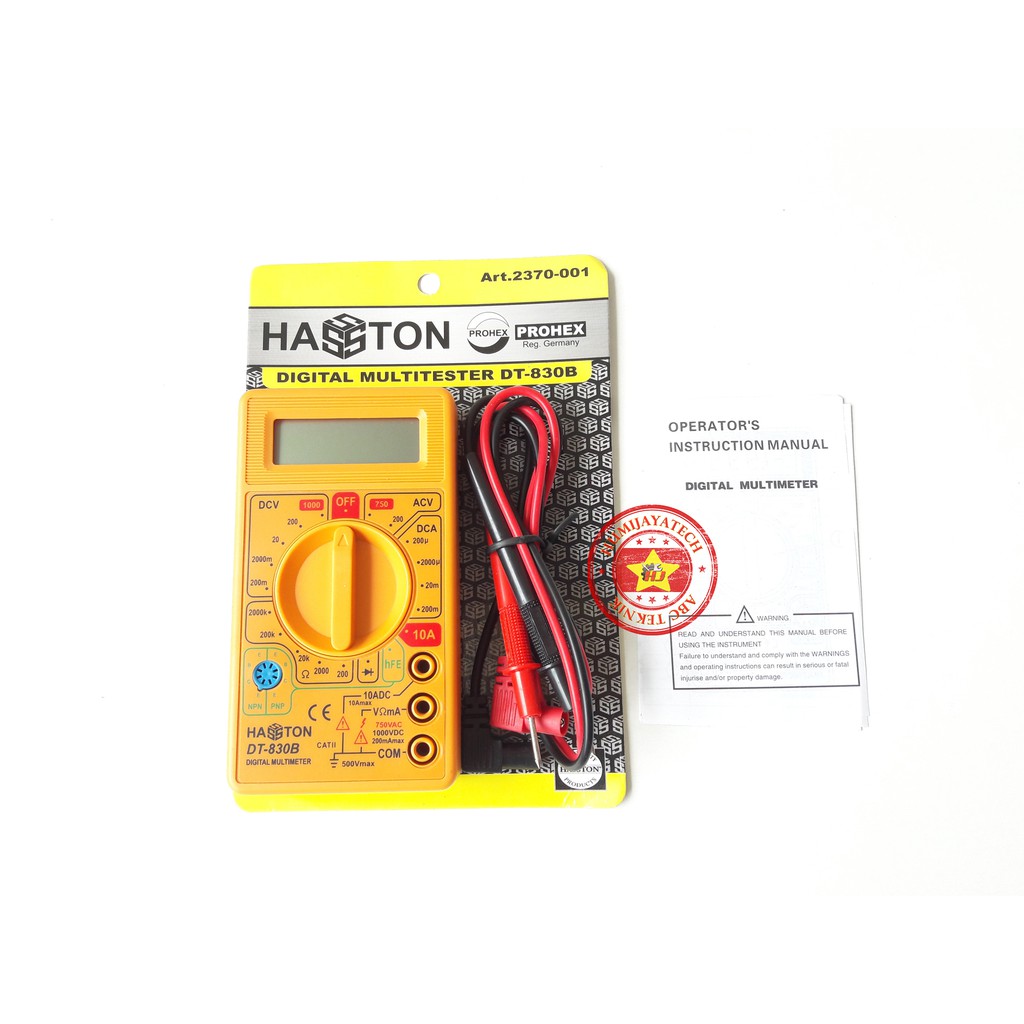 Multitester Digital DT-830B Hasston
